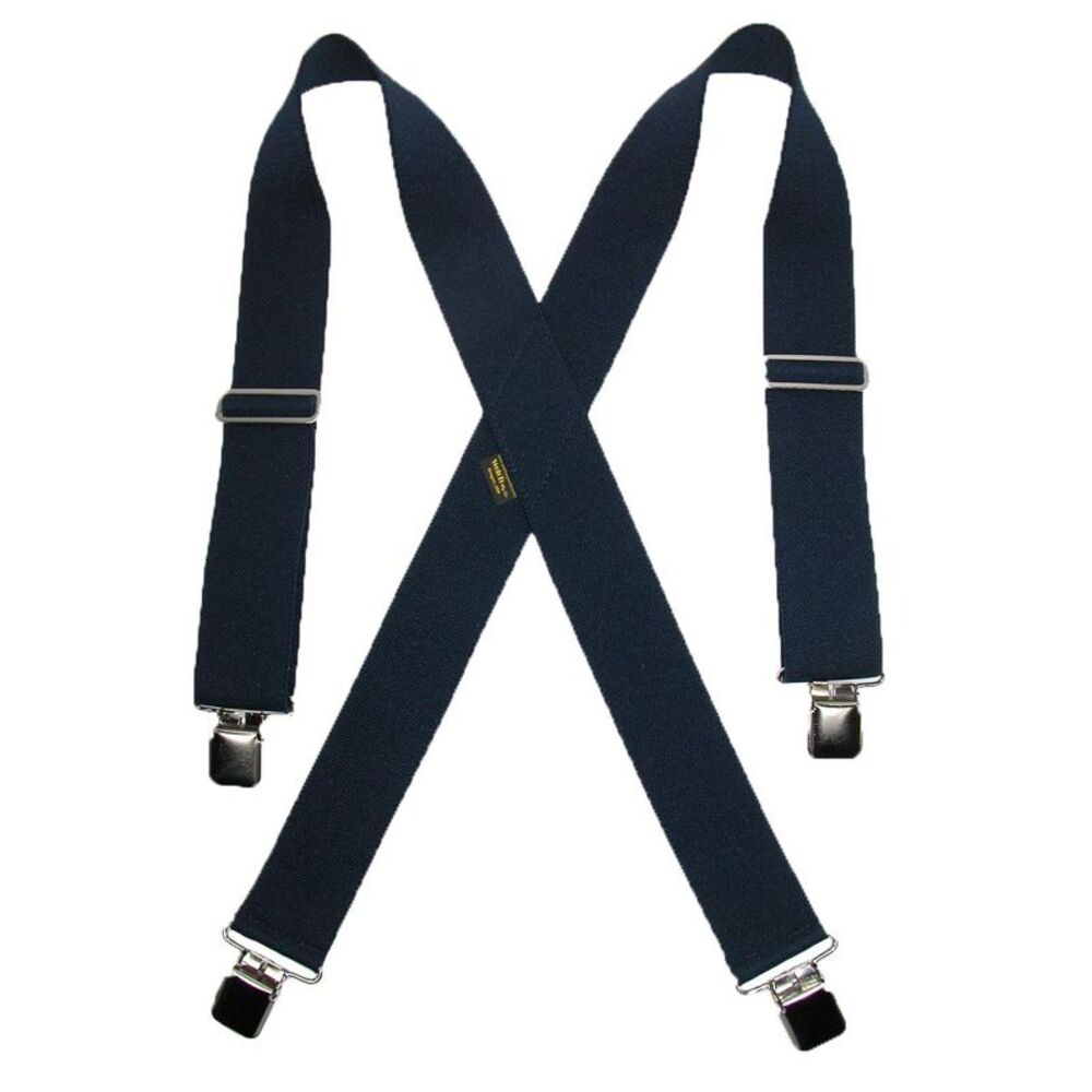 Welch Men's Elastic Clip-End 2 Inch Work Suspenders